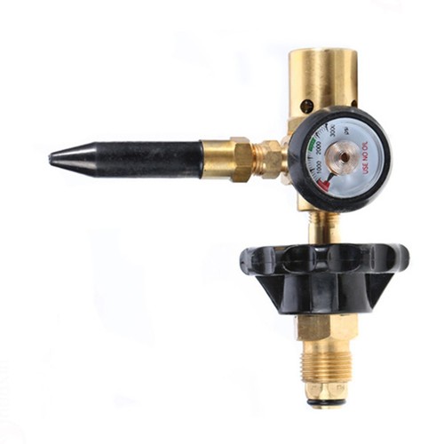 Copper helium tank regulator - copper,