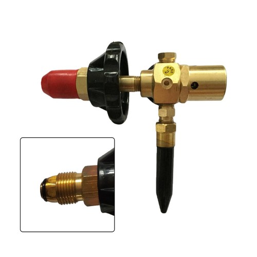 Helium tank regulator with - regulator,